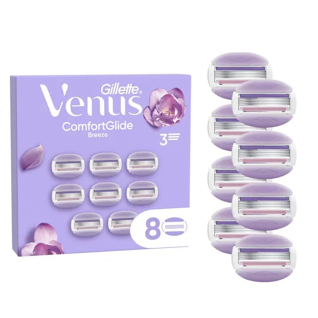 Gillette Venus ComfortGlide Breeze Rakblad 8 st