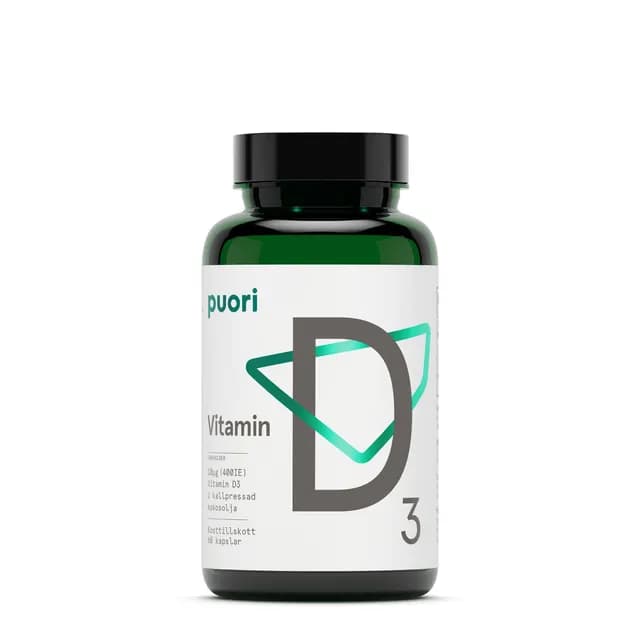 Puori D3 400 IE 60 kapslar