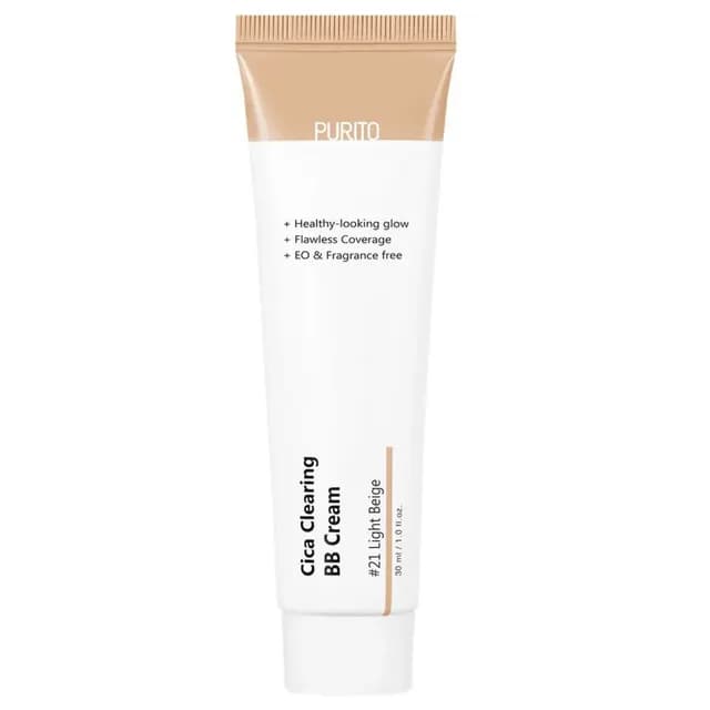 PURITO Cica Clearing BB Cream 21 Light Beige 30 ml