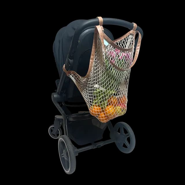 Najell Stroller Shopping Bag Ivory White