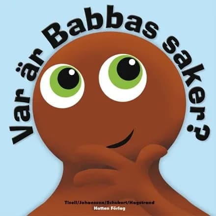 Babblarna Var är Babbas saker Bok