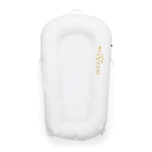 DockATot Deluxe+ Klädsel Pristine White
