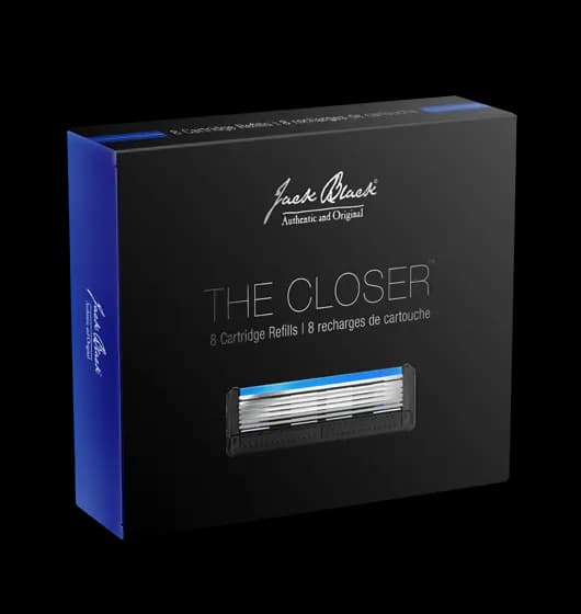 Jack Black The Closer 5-Blade Cartridge Razor Refills 8 st