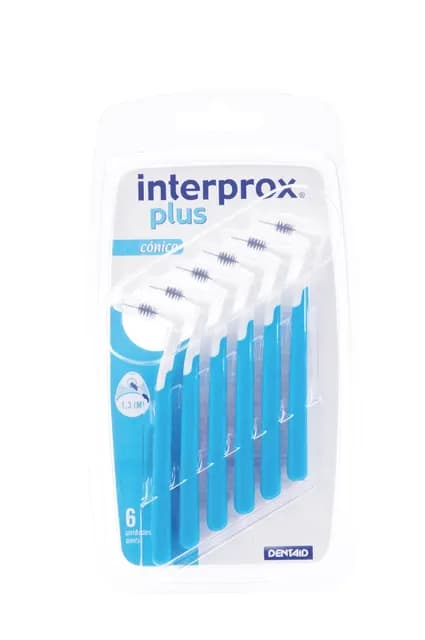 Dentaid lnterProx Vinkel Plus Blå 0,8 mm 6 st