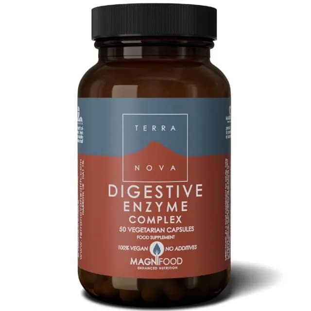 Terranova Digestive Enzyme Complex 50 kapslar
