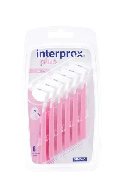 Dentaid InterProx Vinkel Plus Rosa 0,38 mm 6 st