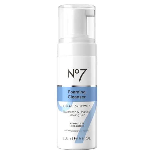 No7 Radiant Results Foaming Cleanser Normal Skin 150 ml