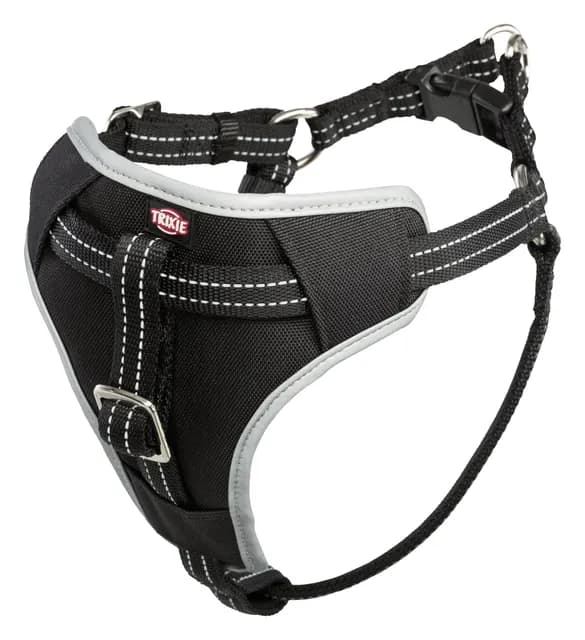 Trixie Bilsele Svart Dog Protect M 50-65 cm/20 mm