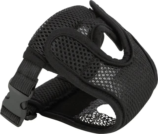 Trixie Comfort tikskydd textilnät XS: 22-31 cm svart