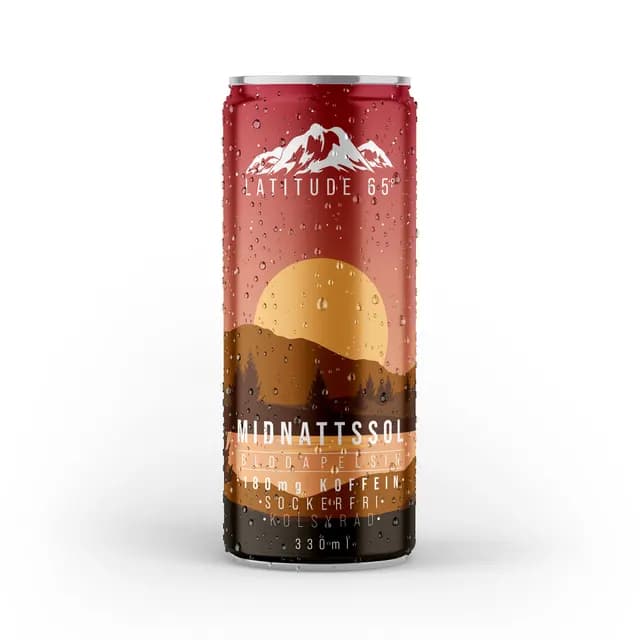 Latitude 65 Midnattssol Blodapelsin 330 ml