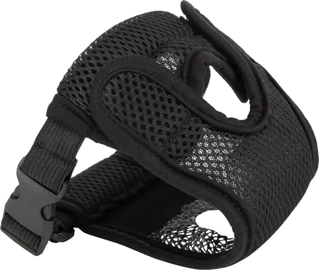 Trixie Comfort Tikskydd Textilnät L: 50-59 cm Svart