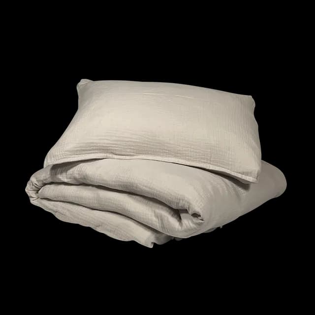 Najell Bäddset i Muslin Ivory White