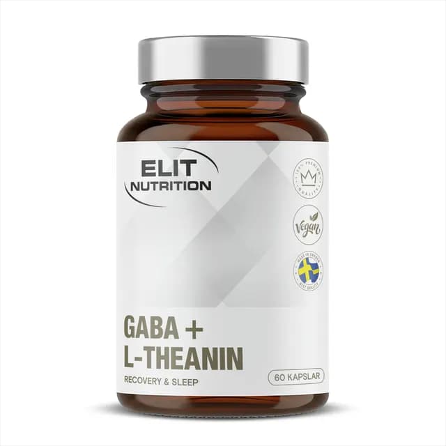 Elit Nutrition GABA + L-Theanine 60 kapslar