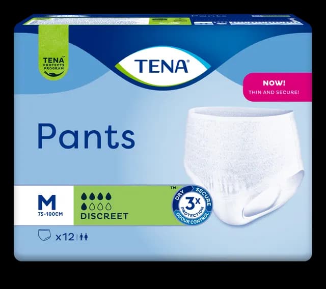 TENA Pants Discreet Byxskydd Medium 12 st