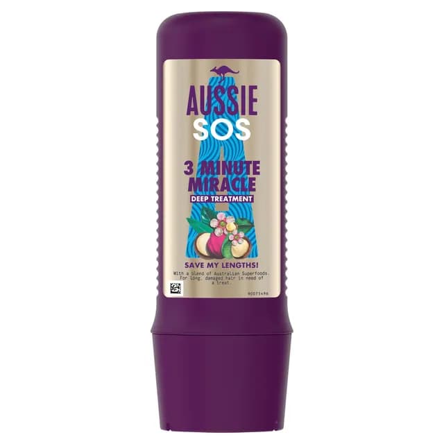 Aussie SOS Save My Lengths! 3 Minute Miracle Djupvårdande Hårinpackning 225 ml