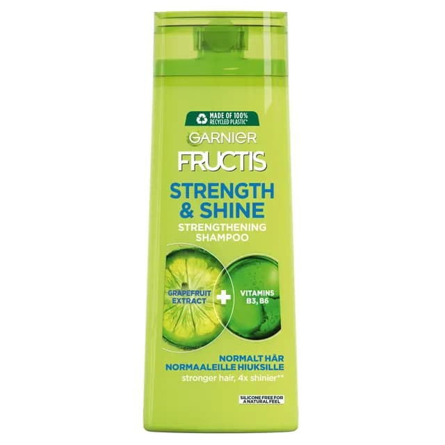 Garnier Fructis Strength & Shine Schampo Normalt Hår 250 ml