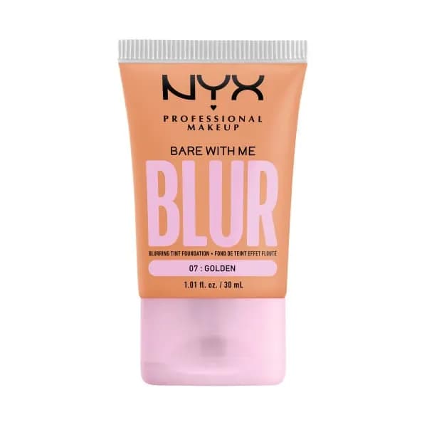 NYX Professional Makeup Bare With Me Blur Tint Foundation 07 Golden 30 ml