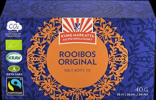 Kung Markatta Rooibos Te 20 Påsar