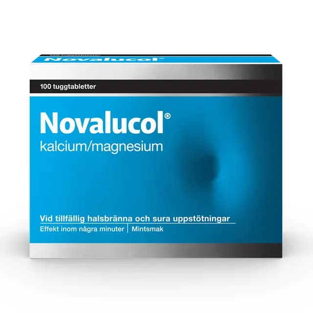 Novalucol, tuggtablett 100 st
