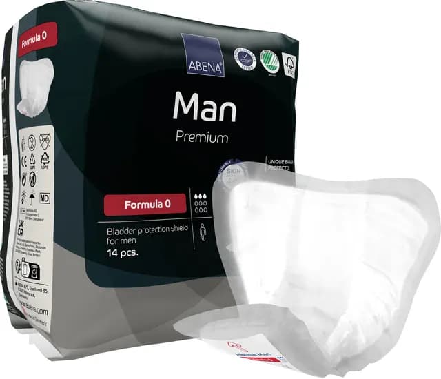 ABENA Man Formula 0 Premium 23 x 19 cm 14 st