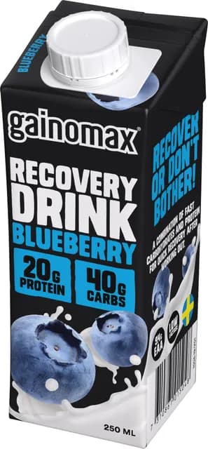 Gainomax Recovery Blåbär 250ml