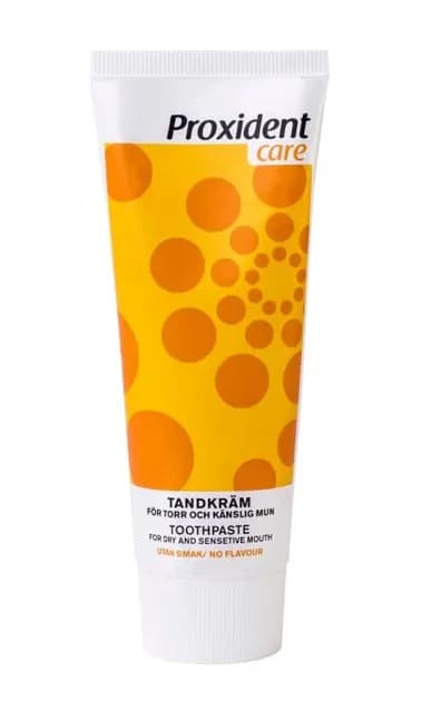 Proxident Tandkräm för torr mun utan smak 75 ml