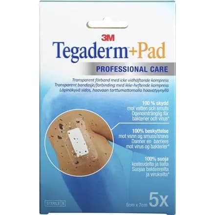 Tegaderm + Pad 5 x 7 cm 5 st