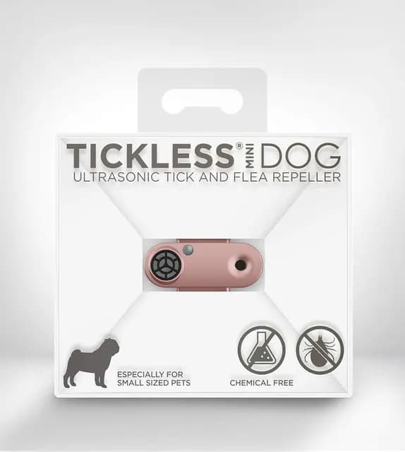 TICKLESS Fästingavvisare Mini Dog Rosegold