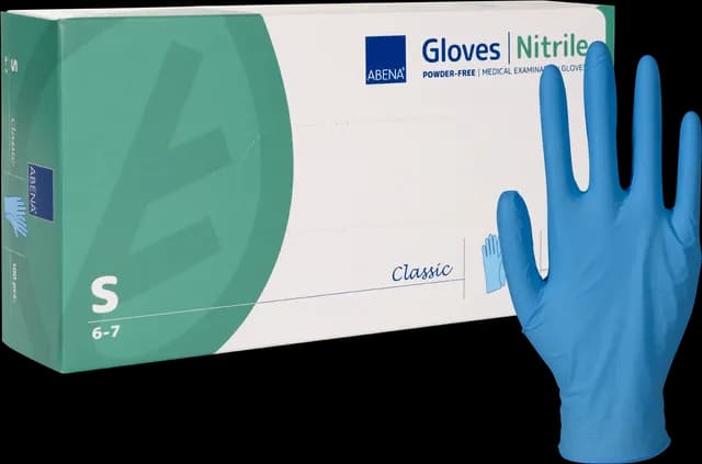 ABENA Classic Nitril Blå S 100-pack