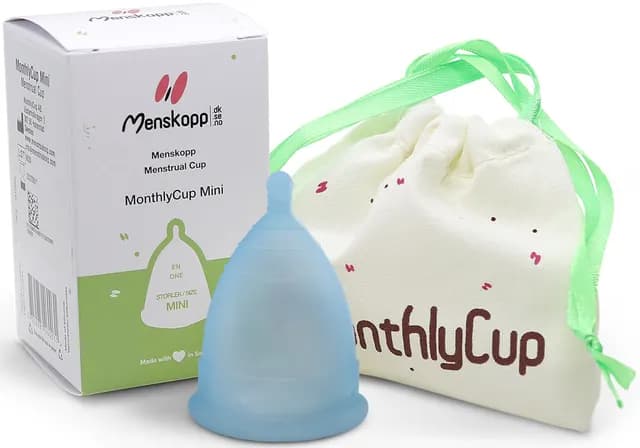 MonthlyCup Menskopp Mini Blue Sapphire