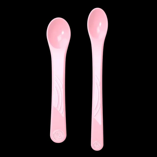 Twistshake 2x Feeding Spoon Set 4+m Pastell Rosa