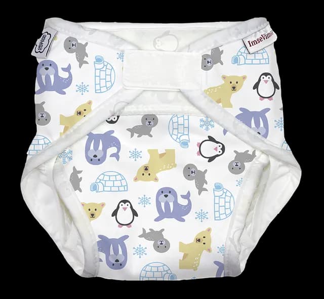 Vimse All-in-One Tygblöja Snowland M 8-11 kg