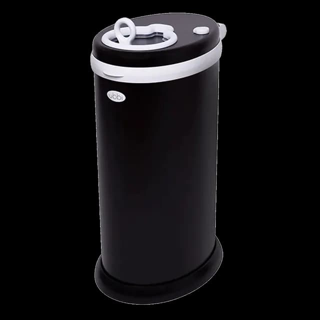 Ubbi Diaper Pail Matte Black
