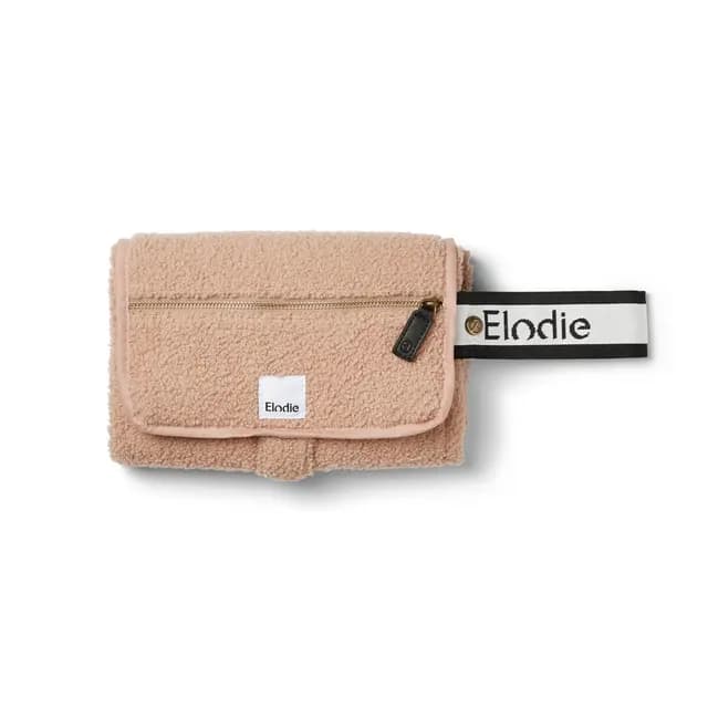 Elodie Portabla Skötbädd Pink Bouclé