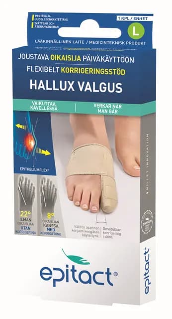 Epitact Flexibelt Korrigeringsstöd L 1 st