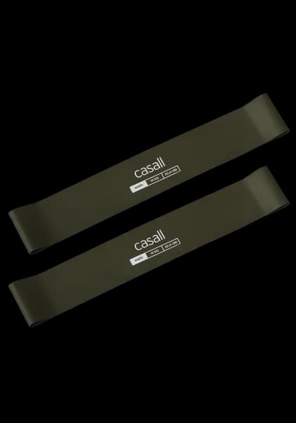 Casall Rubber Band Green Hard 2-pack