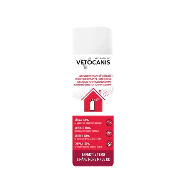 Vetocanis Insecticid Spray för Hushåll 250 ml