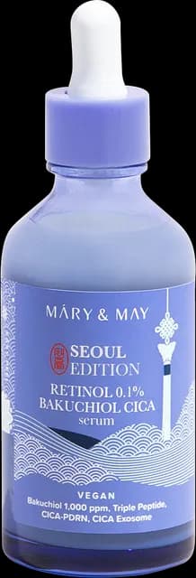 Mary&May Retinol 0.1% Bakuchiol Cica Serum 80 ml