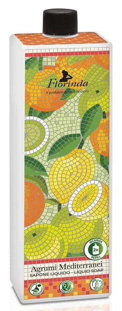 Florinda Refill Liquid Soap Mediterranean Citrus 1000 ml