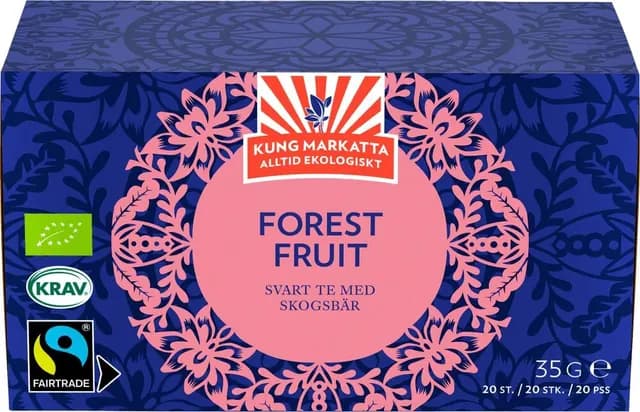 Kung Markatta Forest Fruit 20 tepåsar
