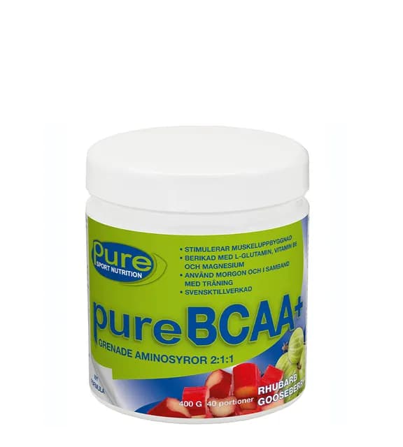 pure BCAA+ Rhubarb Gooseberry 400 g