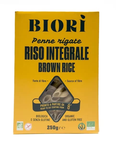 Biori Råris Pasta Penne EKO Glutenfri 250 g
