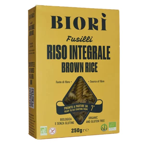 Biori Råris Pasta Fusilli EKO Glutenfri 250 g