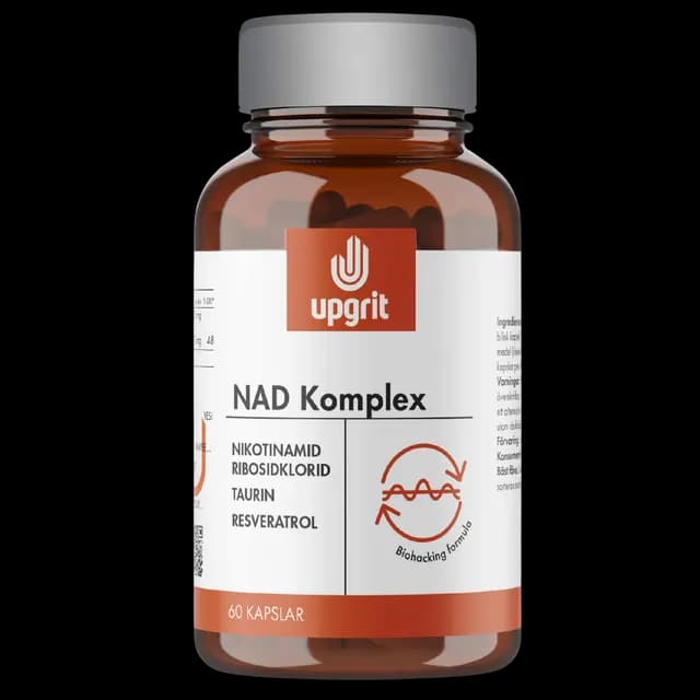 Upgrit NAD-Komplex 60 kapslar