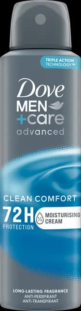 Dove Men+Care 72h Advanced Clean Comfort Spray 150 ml