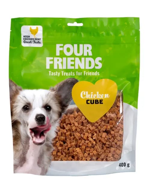 FourFriends Dog Chicken Cube 400 g