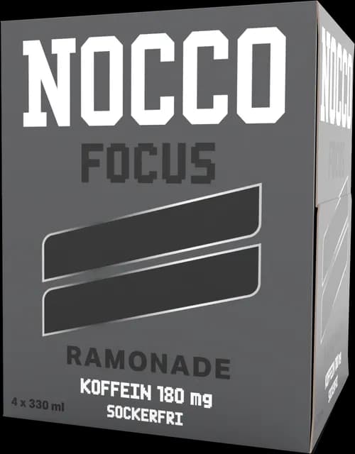 NOCCO Focus Ramonade 4-pack