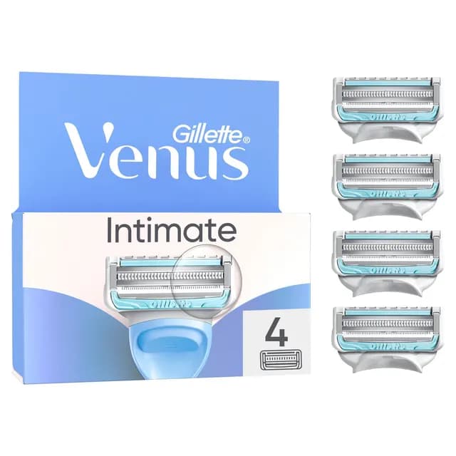 Gillette Venus Intimate Rakblad för Intimområdet 4 st