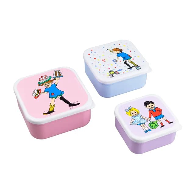 Rätt Start Snackbox Pippi Födelsedag 3-pack