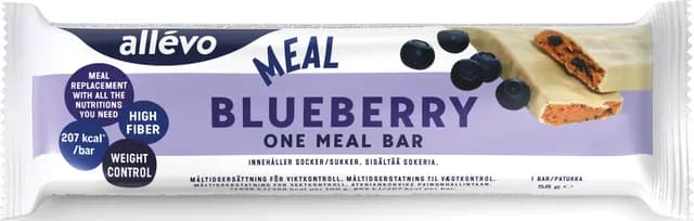 Allévo One Meal Blueberry bar 58 g